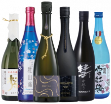 Luxe (dai-)ginjo sakepakket (6 flessen)